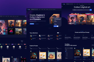 create ai prompt buy selling marketplace for nfts
