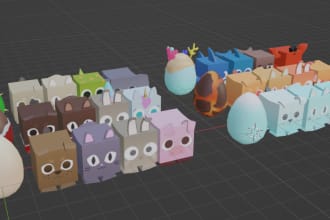 roblox pets modeller and texture artist