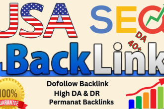 create high quality USA SEO backlinks on high da forum blog links