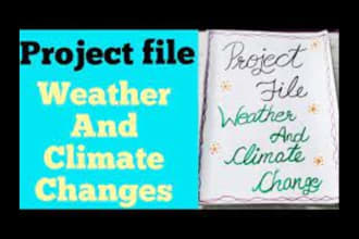 write a weather, meteorology or climate related article