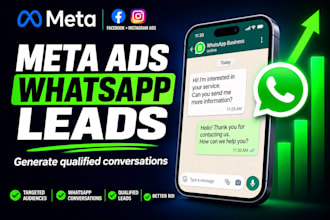 create meta ads campaigns for whatsapp lead generation
