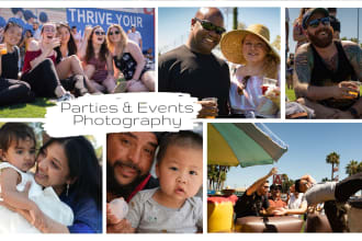 photograph parties and social events in san francisco bay area