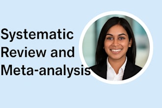 conduct a comprehensive systematic review and meta analysis