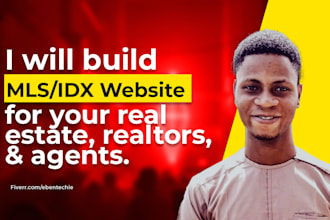 build lead generating travel airbnb website, rental website idx and real estate