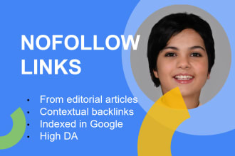 manual nofollow seo backlinks for link building