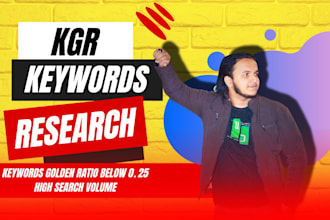 kgr keyword research to see which kw will rank