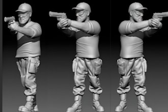 3d model character, 3d character sculpting, character modeling, character design