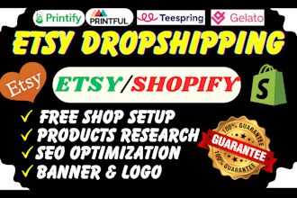 setup etsy shop, etsy dropshipping store, etsy seo, etsy dropshipping