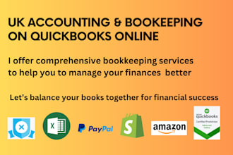 do UK accounting and bookkeeping using quickbooks online