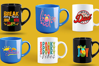 create tote bags, mugs, and simple logo designs