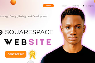 design squarespace website design squarespace website redesign with SEO
