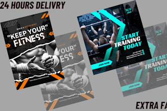 do medical, dental, educational, fitness flyers and postcard
