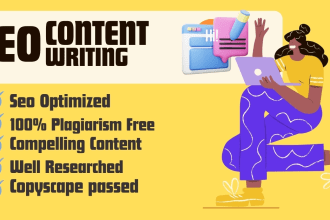be your SEO content writer
