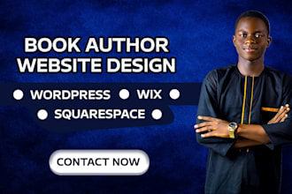 do book author website design, author website, ebook website