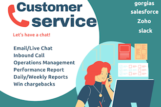 be your customer service expert and virtual assistant