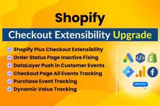 setup fix shopify customer events pixel datalayer conversion tracking with GTM