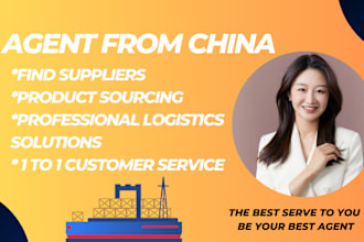 be your sourcing agent, provide reliable product suppliers
