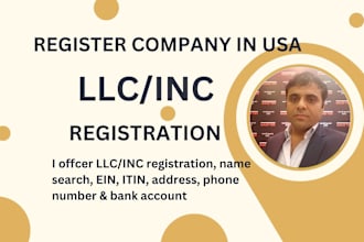 do us llc formation, company registration, ein, itin individual taxpayer number