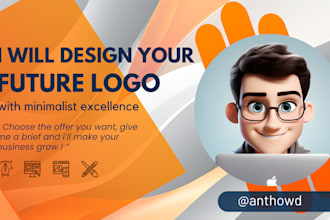 design your future logo with minimalist excellence