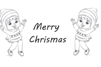 draw creative chrismas coloring book pages for your kids