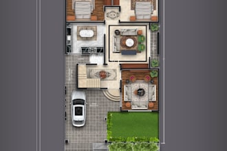 draw and redraw a 2d floor plan and architectural plans