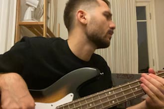 play bass guitar for your songs