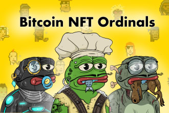 create high quality bitcoin ordinals nfts