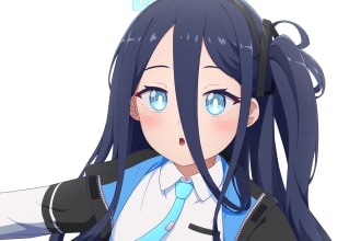 draw in anime moe style from cartoon, comic, ori chara, game