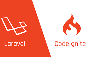 develop laravel codeigniter website portal for your business