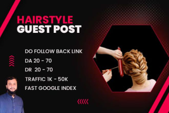 do high da hairstyle guest post hair backlinks beauty blogs