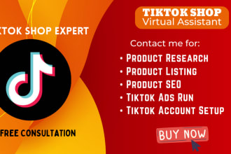 manage tiktok shop expert of marketing on tiktok shop, tiktok shop va