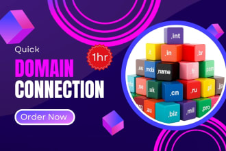 connect domain to your website and help fix domain issue