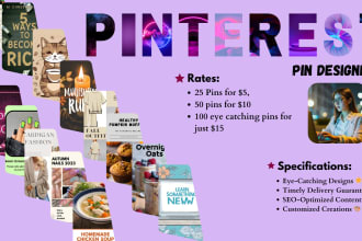 design stunning pinterest pins