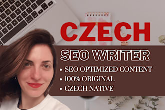 be your SEO content writer in czech