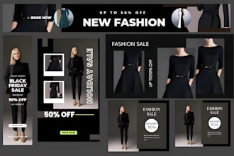 design google display ads or web banner design in 24 hrs