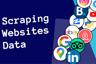 do fast scraping, extraction and data collection for any website in CSV