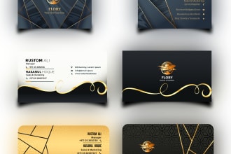 create an amazing business card for your company