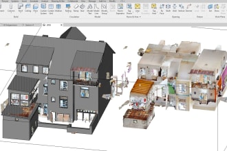 convert point cloud to revit 3d model and bim lod 300