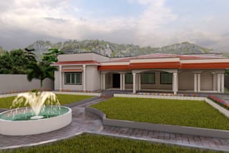 be making you 3d designs for homes, flats, apartments, residential, commercials