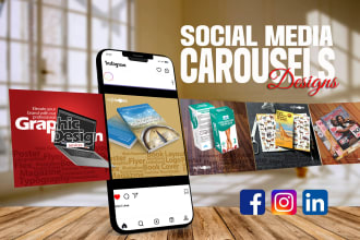 design professional instagram carousel, stories, and posts
