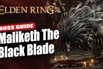 l help you guys defeat maliketh, the black blade