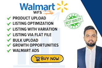do walmart listing, listing variation, fix errors, walmart ads