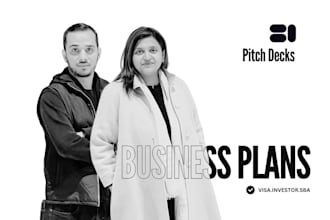 design an investor pitch deck