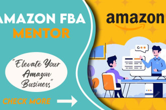 be your amazon fba coach, mentor and consultant