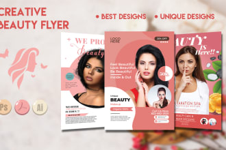 do flyer, brochure, rack card, spa massage price menu