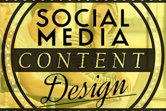 design you social media content