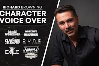 be your character voice actor