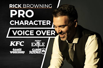 be your character voice actor
