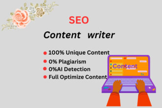 do SEO article writing  or blog writing