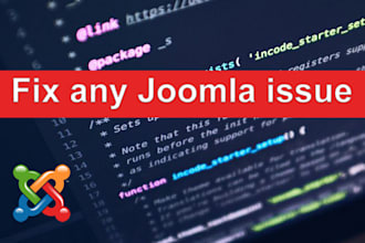 fix website error and website customization for joomla